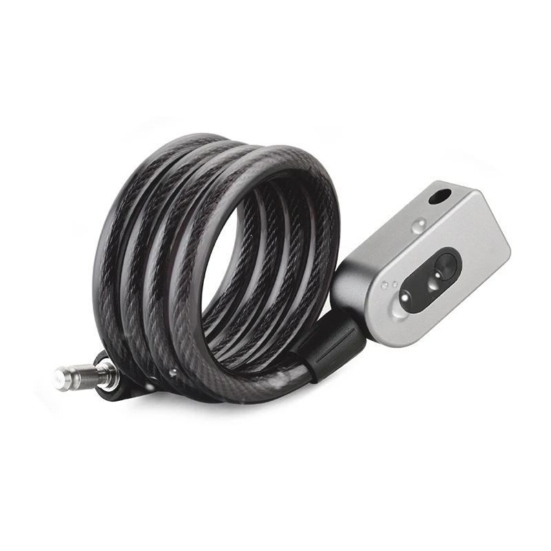 

Fingerprint Bike Lock Anti-Theft Keyless Bicycle Smart Lock with Bluetooth Bicycle Cable Locks for Bike Motorcycle Door Fence
