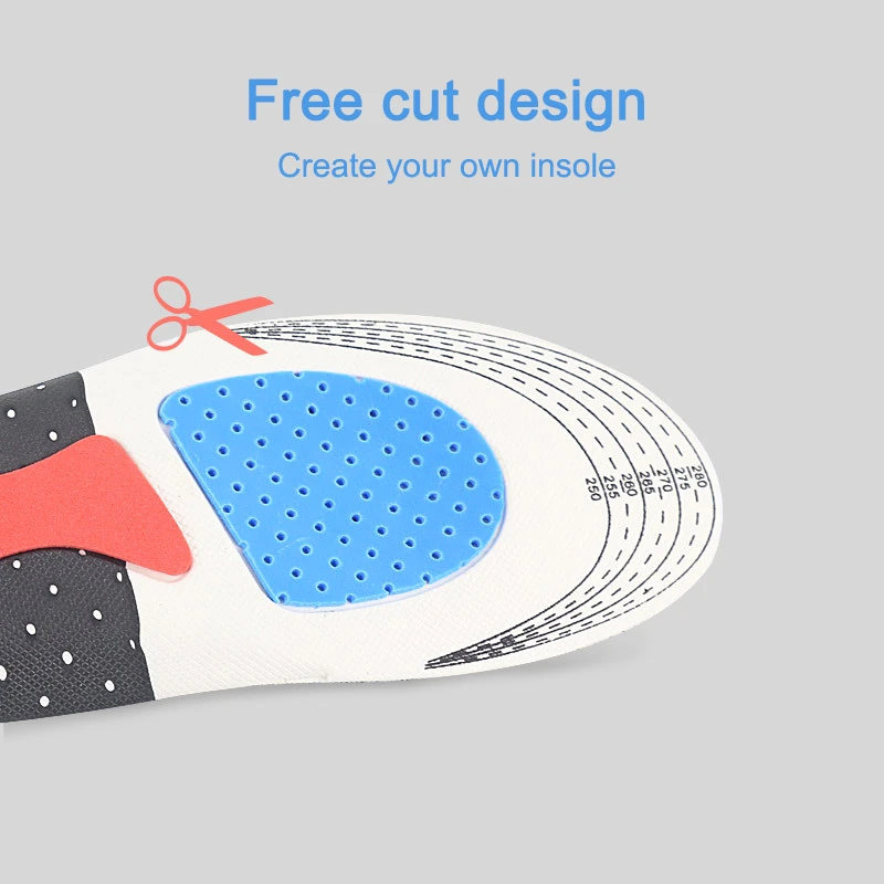 Ортопедическая подушечка унисекс для обуви мягкая спортивная обувь бега