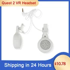 Игровые Премиум вращающиеся наушники для Oculus Quest 2 VR гарнитура, с 3D 360 градусов звука внутриканальные аксессуары Oculus Quest 2 VR