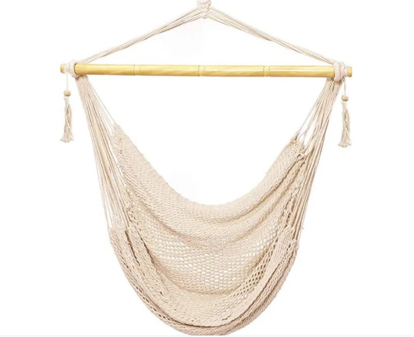 

Louis Dormitory Swing Summer Outdoor Hanging Chair Camping Adult Swing Rocking Chair Cotton Rope Mesh Children's Leisure Hammock