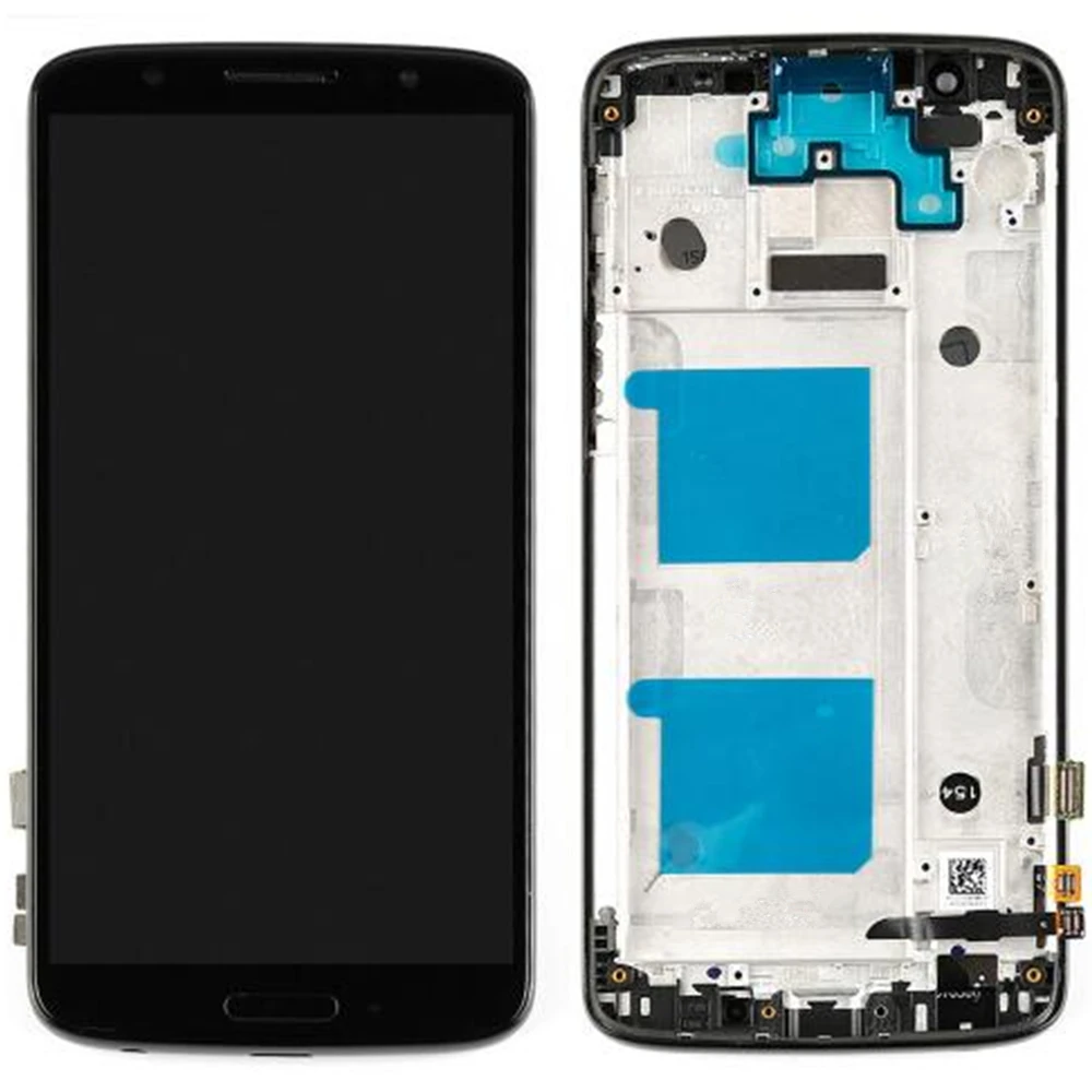 ЖК-дисплей для Motorola Moto G6 Xt1925 XT1925-3 Xt1925-5 ЖК-дисплей Экран Дисплей с сенсорным экраном Стекло дигитайзер передней рамкой в сборе