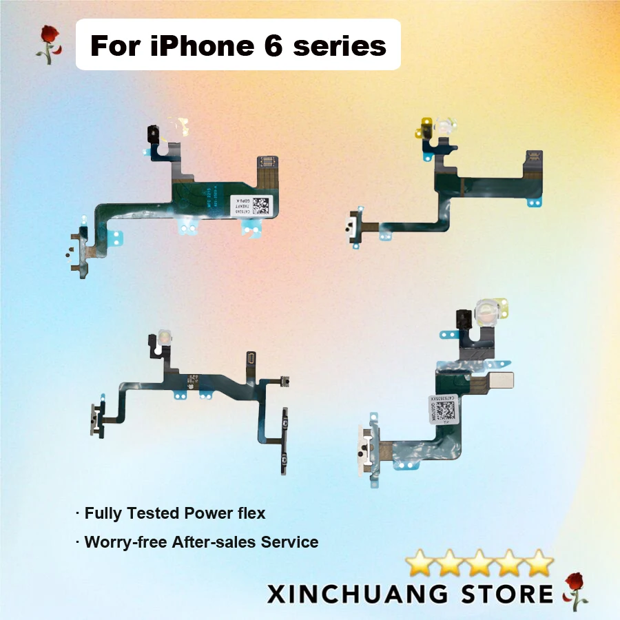 Оригинальное качество гибкий шлейф питания для Apple iPhone 6 plus 6S запасная часть