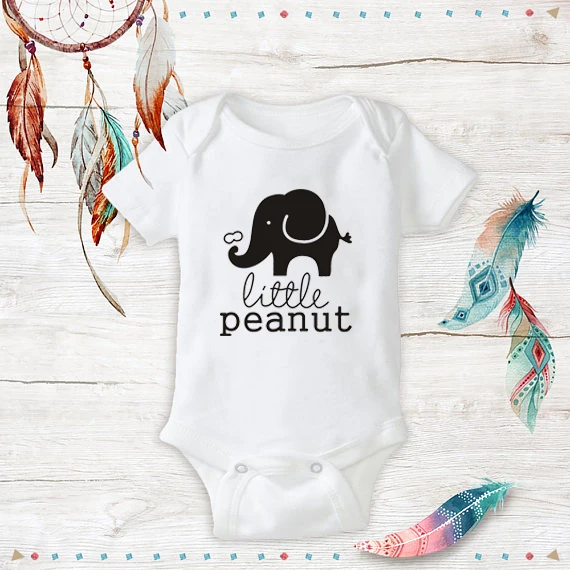 Комбинезон для мальчиков и девочек с принтом слона | Детская одежда обувь