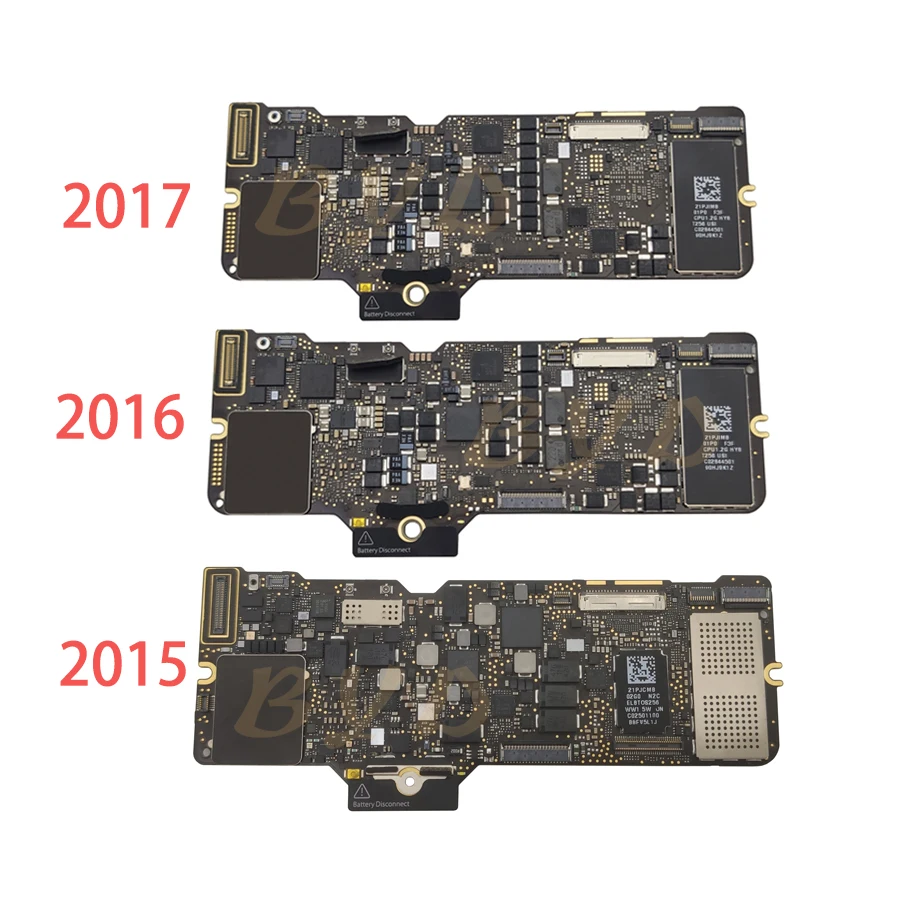 Оригинальная логическая плата A1534 M1 M2 M3 i5 i7 256 ГБ 512 для Macbook Retina 12 дюймов
