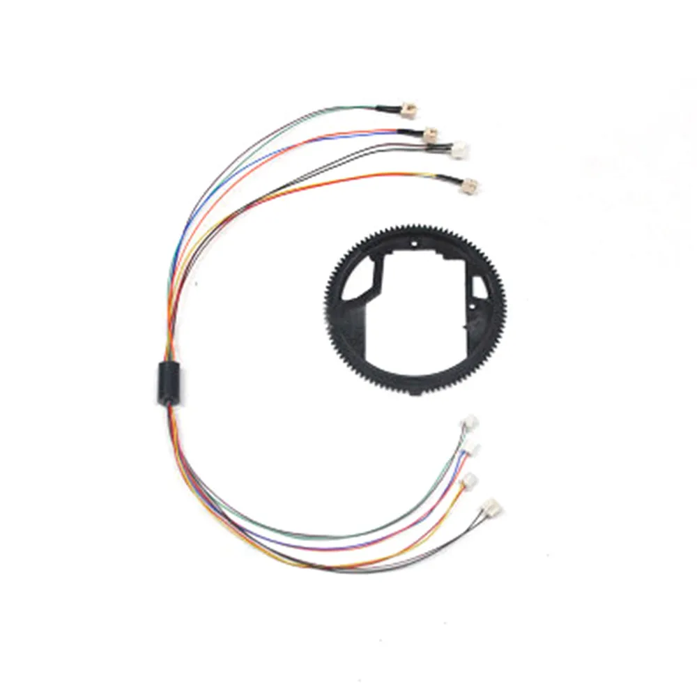 

360 Degree Turret Turn Gear Electric Slip Ring Steering Gear for 1/16 HL HENGLONG RC Tank Parts Accessories