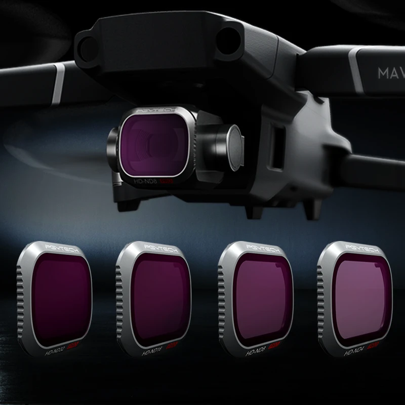 PGYTECH для DJI Mavic 2 Pro фильтр объектива HD MRC UV CPL ND 4 8 ND4 MAVIC Профессиональные фильтры ND8