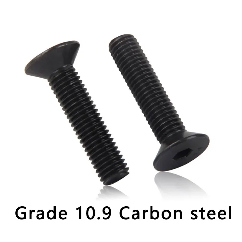 Винты ZONSANTA шестигранные черные нержавеющая сталь M2-M6