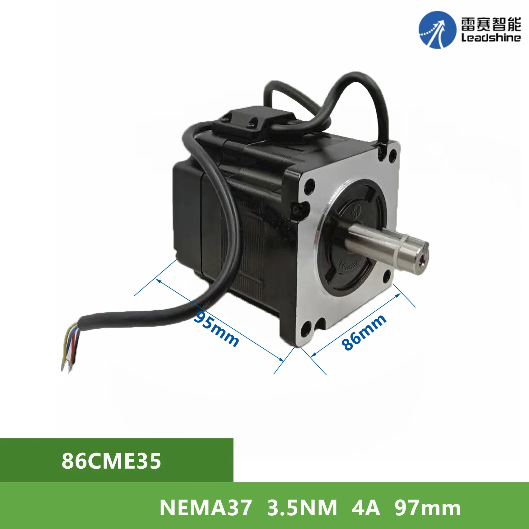 

NEMA37 Leadshine 86CME35 3.5Nm 4AClosed loop servomotor 2 phase Shaft Diameter 14mm