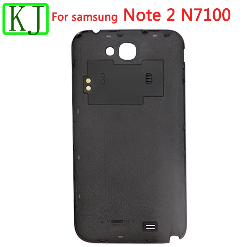 Задний корпус для samsung Galaxy note 2 II N7105 N7100 Крышка батарейного отсека задняя дверь корпус