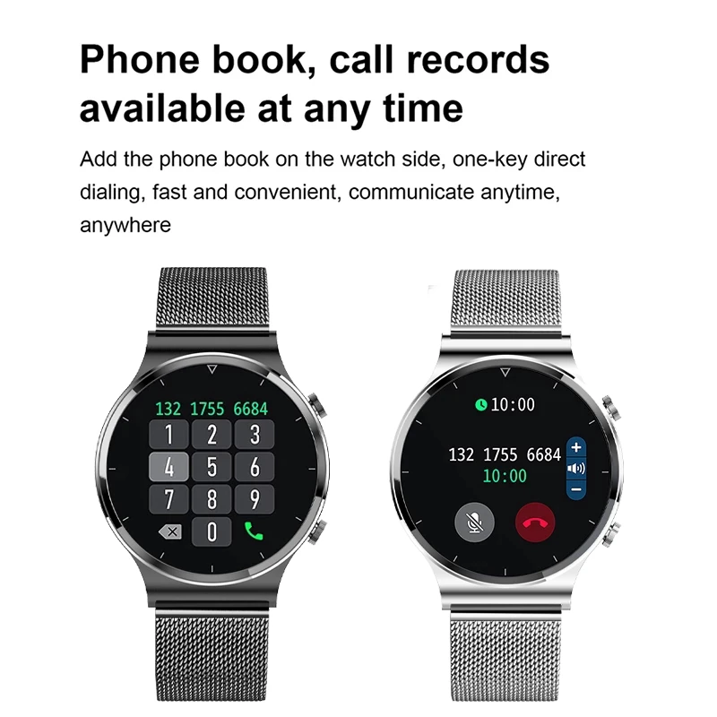 

LIGE New Smart watch Men Heart rate Blood pressure Full touch screen sports Fitness watch Bluetooth for Android iOS smart watch