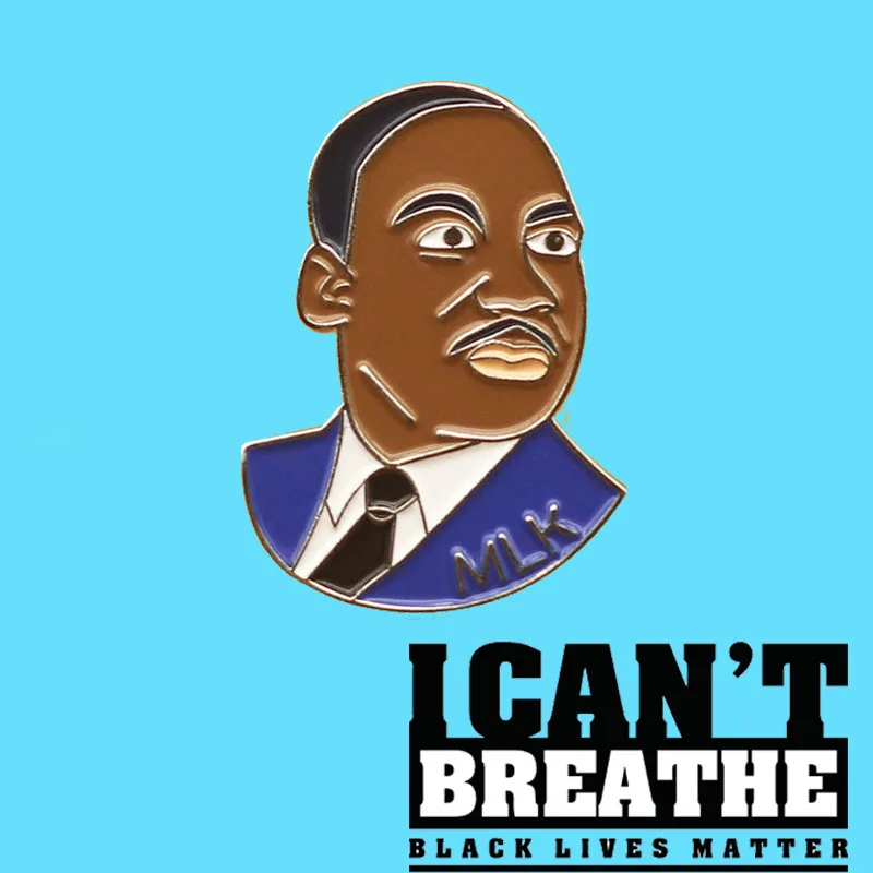 Я не могу дышать справедливости для Флойд у меня есть мечта брошь и эмаль на