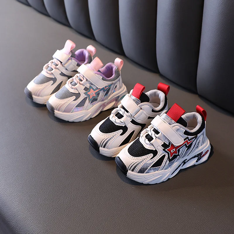 

Size 21-30 Sport Shoes for Girls Mesh Breathable Children Casual Shoes tenis infantil menina Kids Girls Shoes for Toddlers