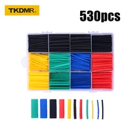 tkdmr solder seal wire connectors heat shrink tubings insulated waterproof electrical butt terminals shrink tubes with case