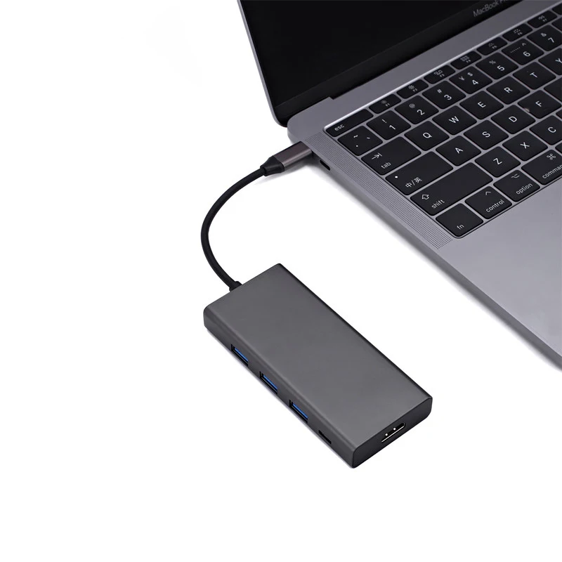5 в 1 USB C концентратор Type 3 (совместимый с Thunderbolt 3) к 4K HDMI адаптер многопортовой док