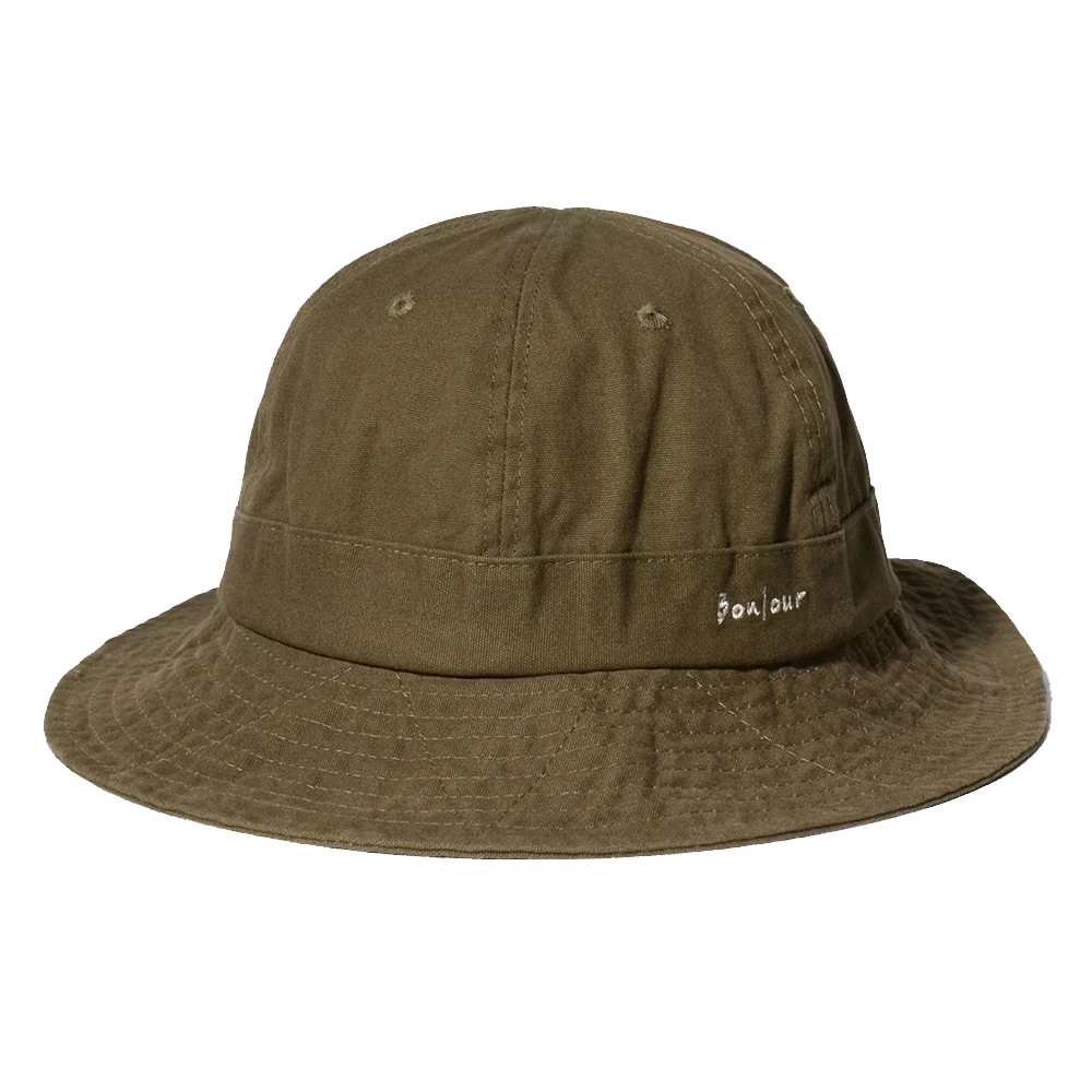 Vente 100% Lavé Coton Dôme Chapeau Femme Solide Pliable Voyage Plage Chapeau De Soleil En Plein Air Camping Pêche Chapeau Décontracté Casquette Randonnée Noir