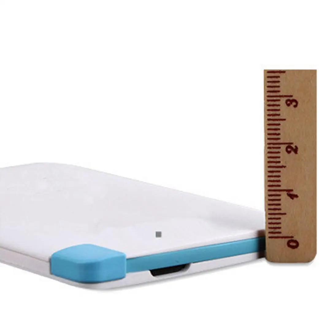 Портативный Банк питания ультратонкий 1000 мАч с кабелем Micro USB Мобильный банк