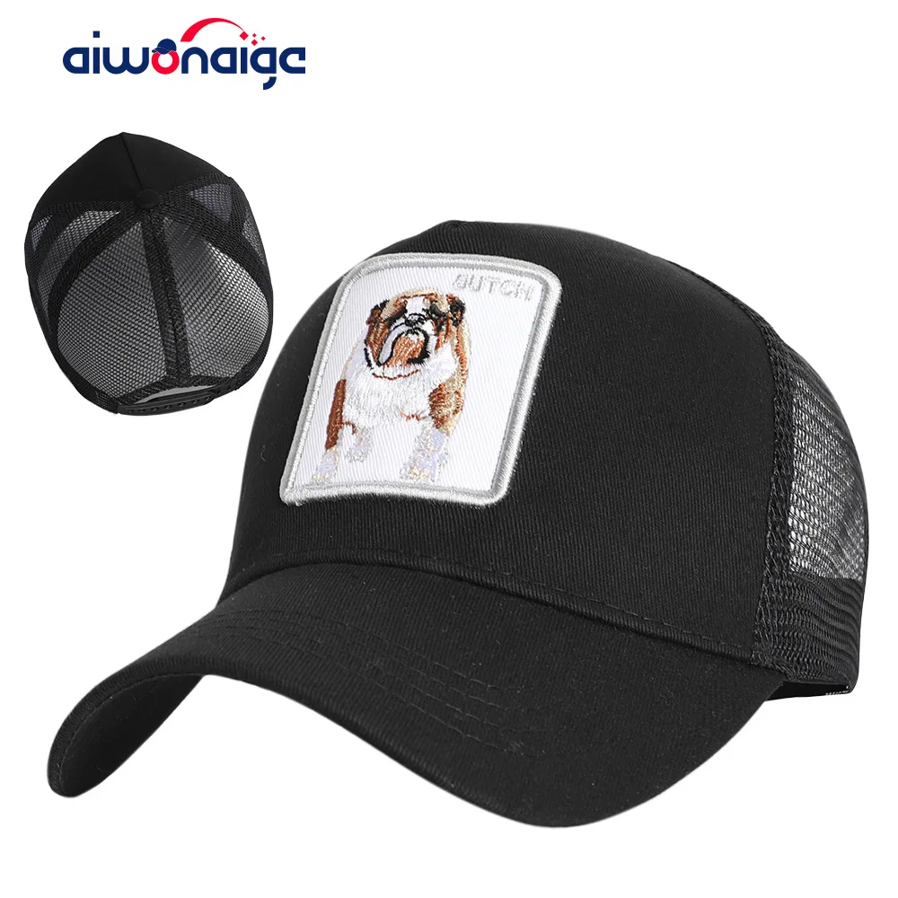 

Men's Baseball Cap Women's Casual Sunshade Mesh Straight Sun Hat Spring/Summer Animal Embroidery Baseball Cap Fashion Sports cap