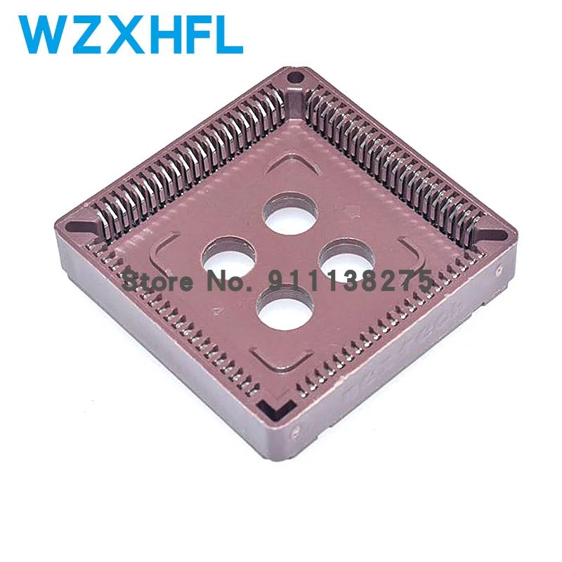 10 шт. PLCC IC socket PLCC32 PLCC44 PLCC68 PLCC84 SMD DIP Socket adapter | Электронные компоненты и