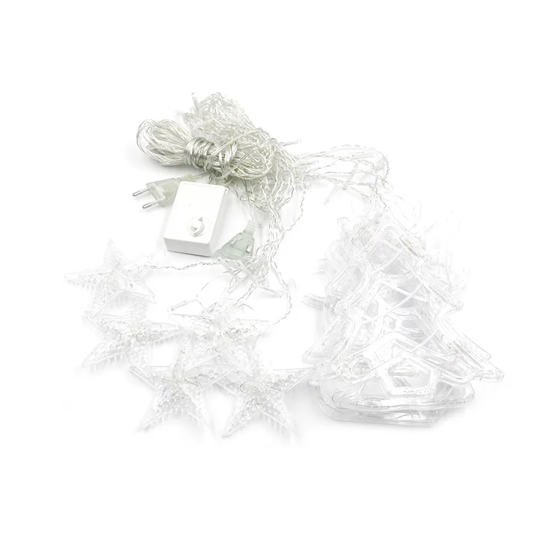 

LED Christmas Fairy String Lights Curtain Light Outdoor Waterproof Lamp Garland Curtain Lamp Holiday Decoration