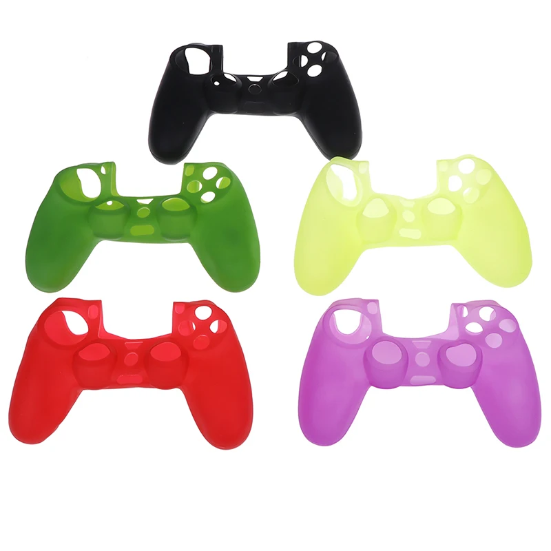 Защитный однотонный чехол s Тонкий для контроллера силиконовый мягкий гибкий