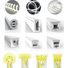 Светодиодная неоновая веревочная трубка WS2812B WS2811 5050 SK6812, гибкие ленты из силикагеля светильник Кая Мягкая трубка для лампы IP67, водонепроницаемая для украшения