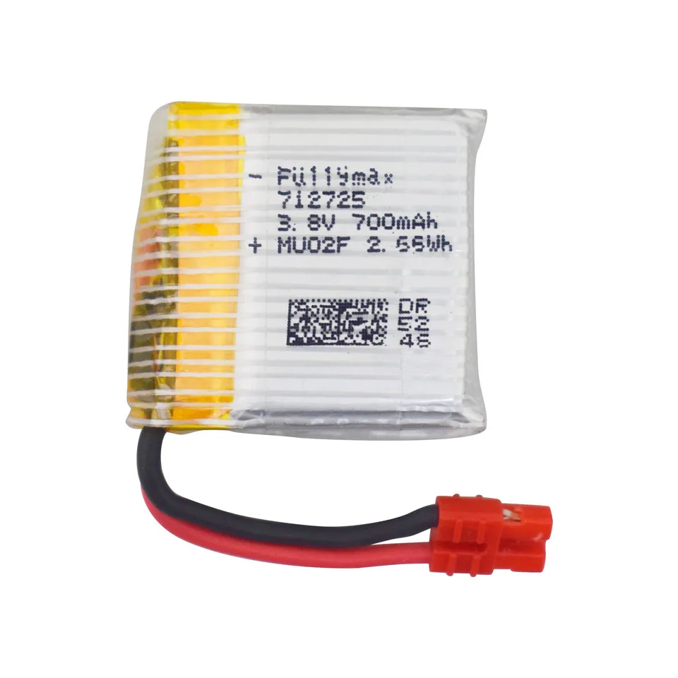 

3.8V 700mah Lipo Battery 712725 for SYMA X26A Collision Avoidance Quadcopter Upgrade Lithium Battery Remote Control Drone Parts