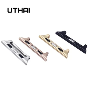 Ремешок для часов Apple Watch 3 4 5 6 7, поколение, переходник для наушников Linker UTHAI, 41 мм42 мм38 мм 45 мм44 мм40 мм