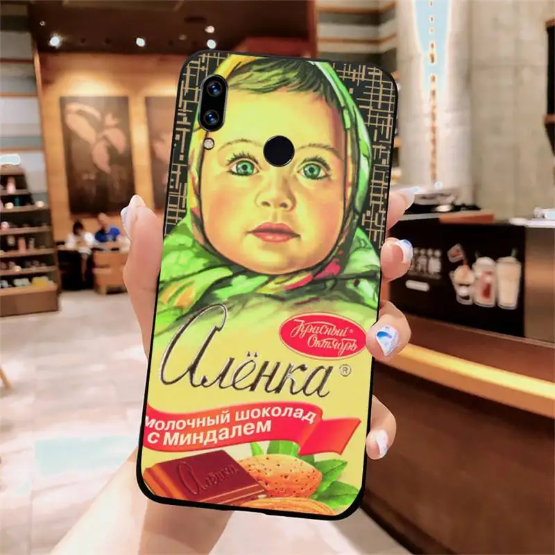 

Alenka bar wonka Russian chocolate coque funda cover Phone Case For xiaomi Redmi 5 5A plus 7A 8 note 2 3 4 5 5A 6 7 GO K20 A2