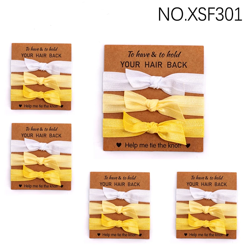 5 шт в упаковке из девичник вечерние свадебные сувениры резинки для волос 15 штук