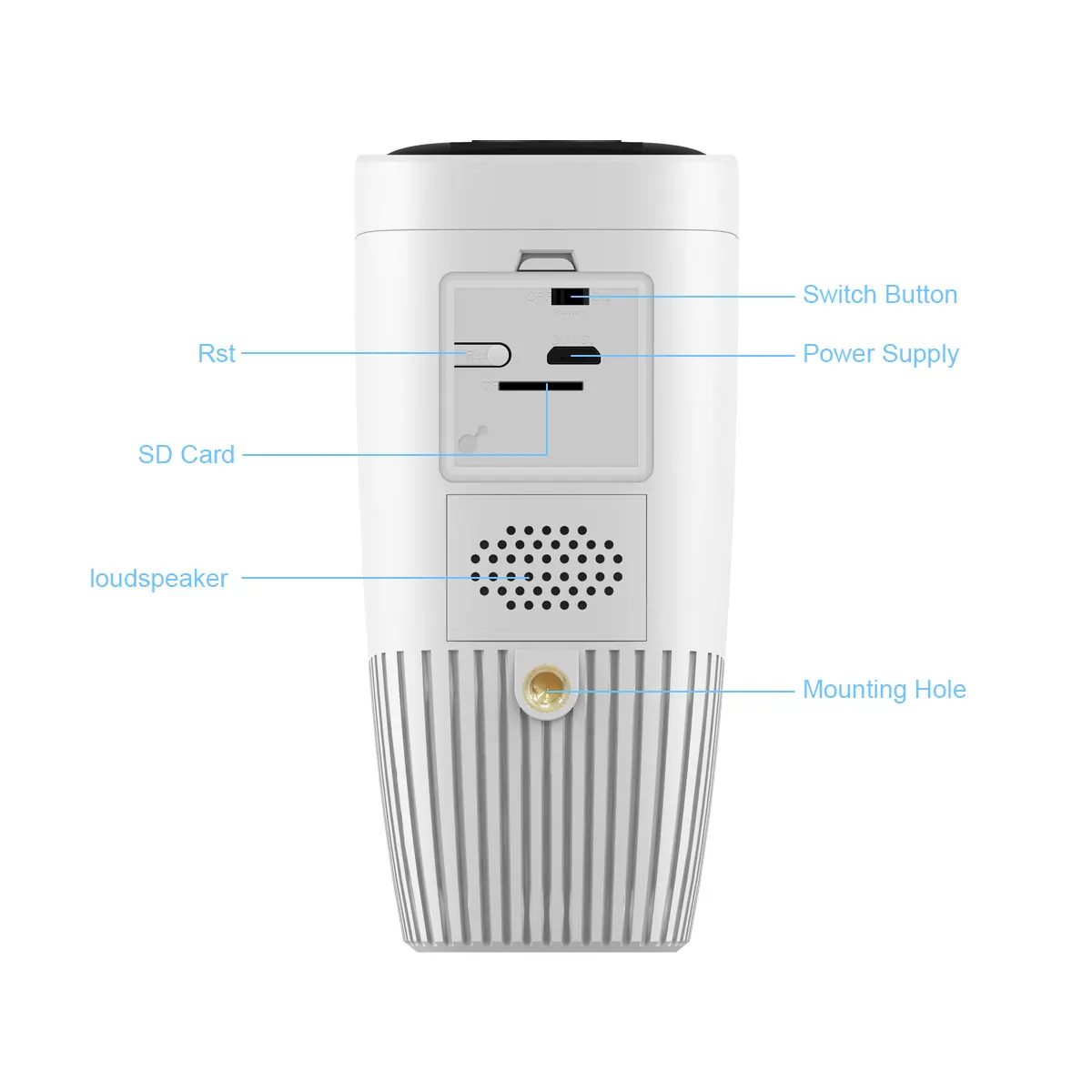Солнечная WiFi ip-камера 1080P HD беспроводная камера безопасности с зарядкой от аккумулятора для наружного наблюдения
