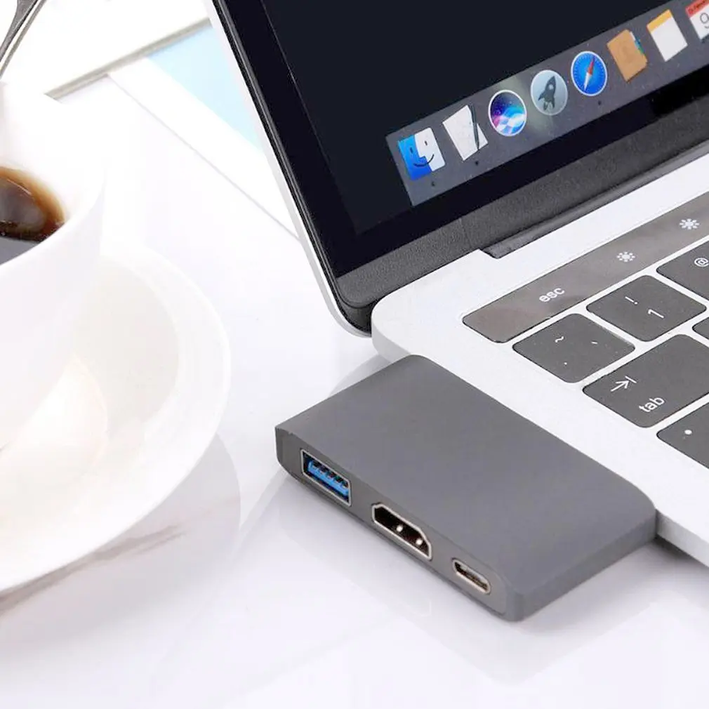 3 порта USB C адаптер концентратор к HDMI 4K Dex режим для Samsung S8/9|Адаптеры AC/DC| |