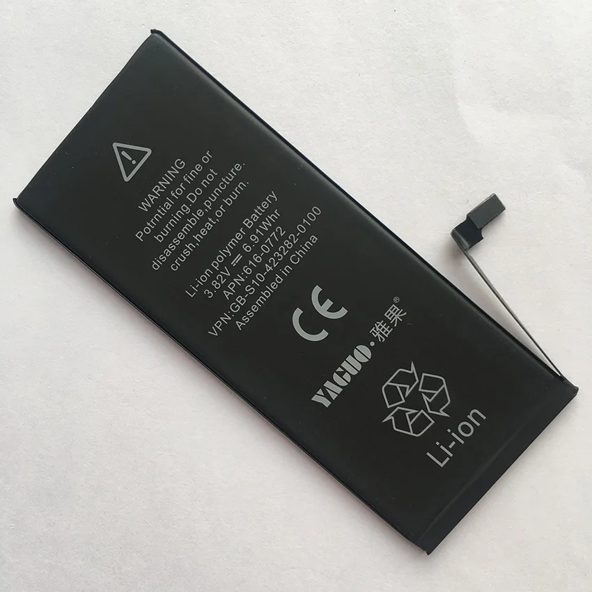 100% оригинал 5А полная 2915mAh батарея для Apple iPhone 6 6S 7 8 Plus 6P iPhone6P X XS Максимальная