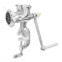 new 2 in 1 hand operated juicer meat grinder for meat fruit vegetable wheatgrass