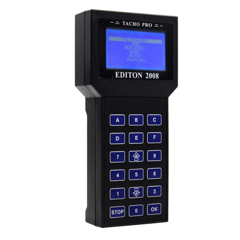 Новая версия KM инструменты для Tacho Pro 2008 разблокировка одометра коррекция пробега Универсальный Даш программист Без маркера диагностические инструменты