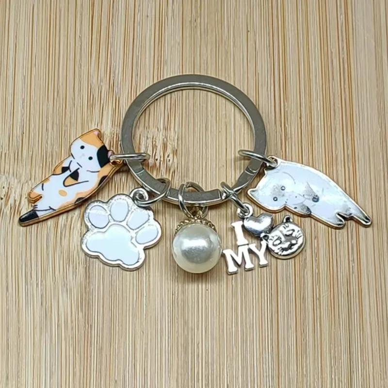 Новая модная эмалированная подвеска в виде ленивого кота для мужчин и женщин