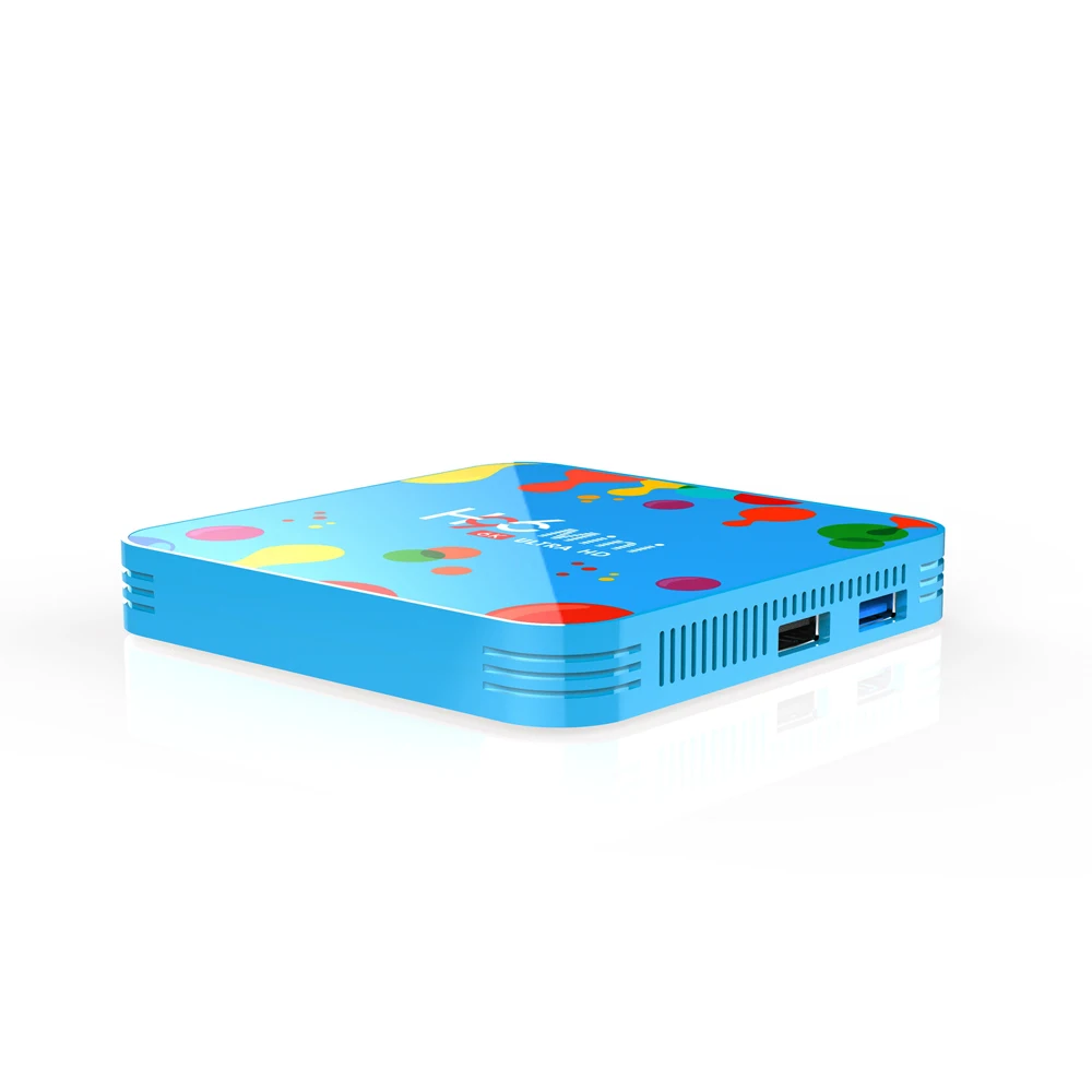 H96 Мини Android 9,0 Smart tv Box 6K H.265 Wifi HD проигрыватель google Youtube телеприставка+ 1 год NEO pro французская IP ТВ подписка