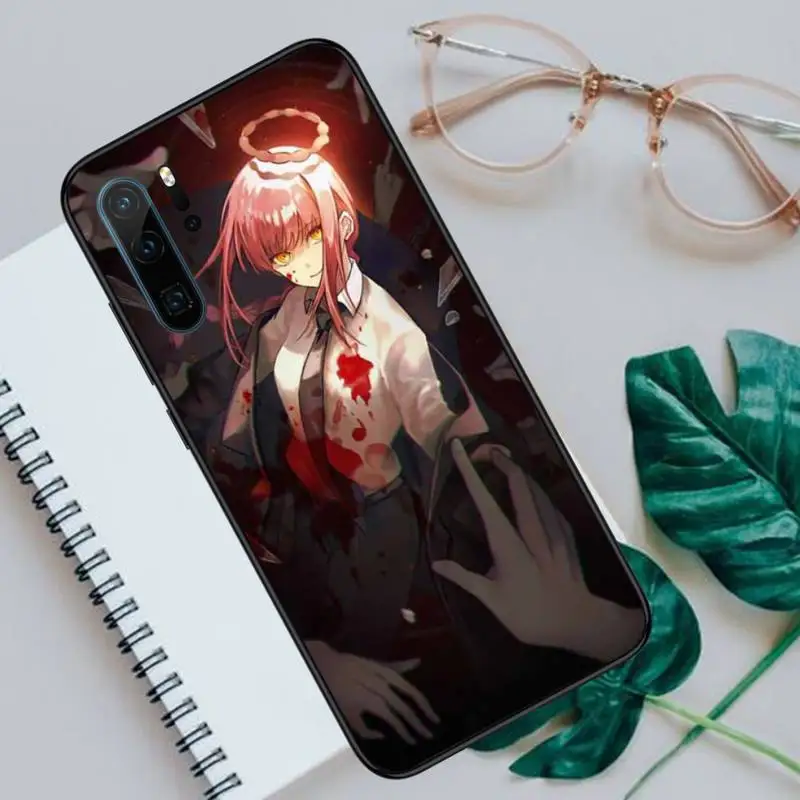 

Anime Characters Makima-san Phone Case For Huawei honor Mate P 10 20 30 40 i 9 8 pro x Lite smart 2019 nova 5t shell funda coque