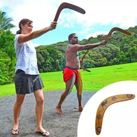 children outdoor toy print boomerang dart v shaped dart wooden professional wooden boomerang outdoor sports equipment skills