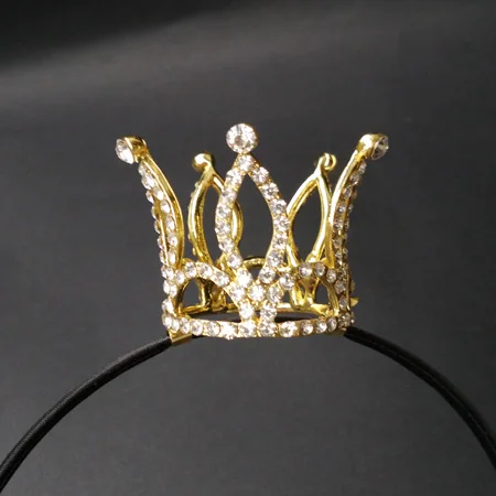 Model6 gold Корона дизайн свадебная тиара со стразами, кристаллами головной повязкой головной убор невесты ювелирные изделия Аксессуары для Для женщин - Окраска металла: Model6 gold