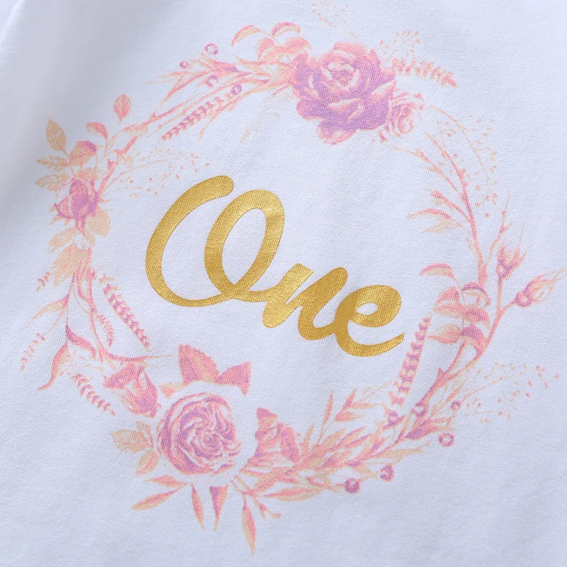 Комплект из 3 предметов для новорожденных девочек Осенний топ с принтом Love боди +