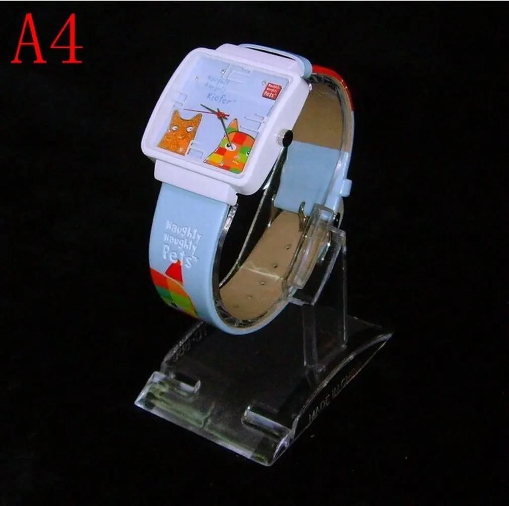 Акриловый нефритовый браслет стенд прозрачный часы органайзер для ювелирных