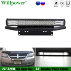 Кронштейн для крепления номерного знака внедорожника + 3 ряда 324 Вт 23 светодиодный