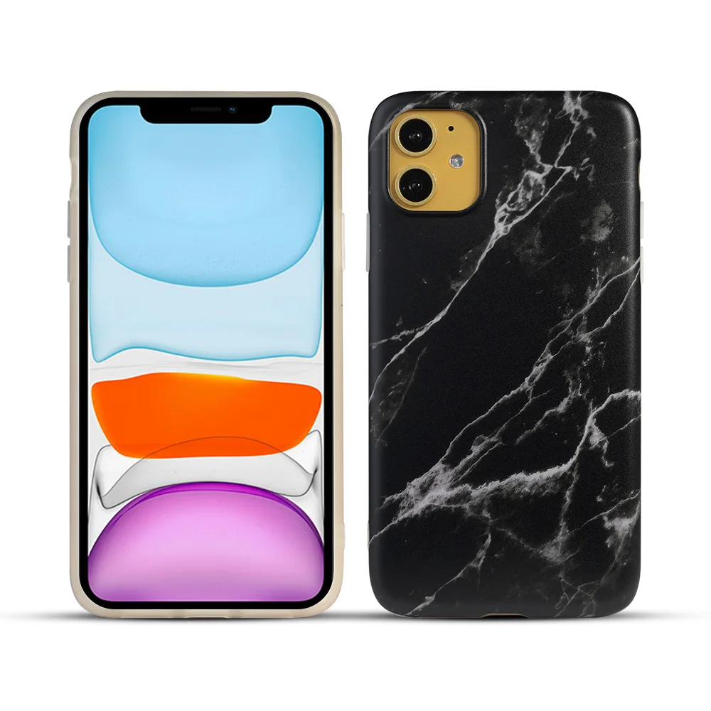 

Custom Bulk TPU IMD Marble cell Phone Case for iPhone 11
