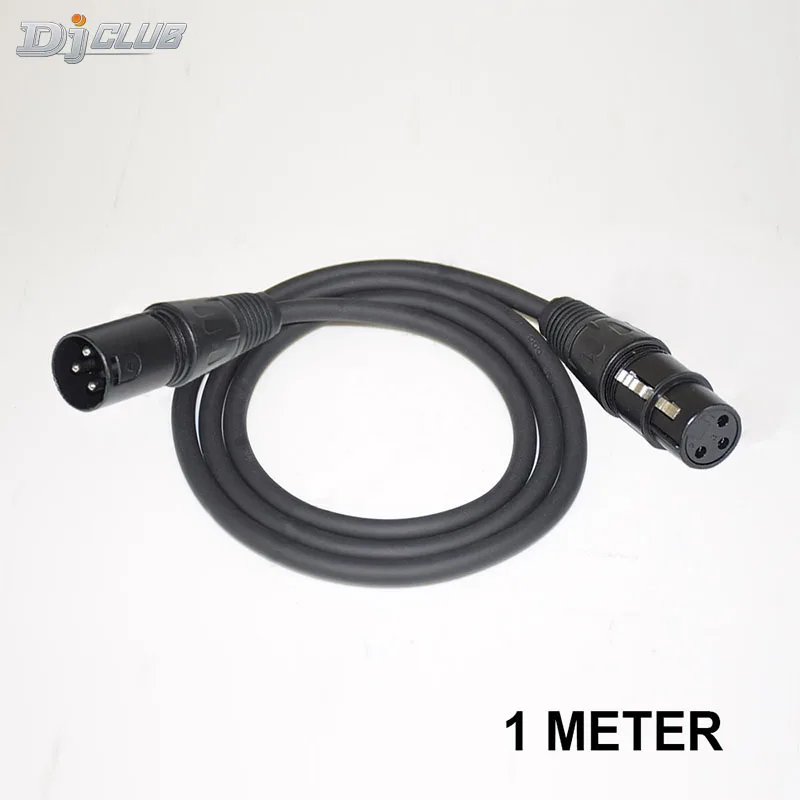 Высокое качество 3-Pin DMX вход и выход для подключения сигнала кабель 3.5FT XLR Сделано