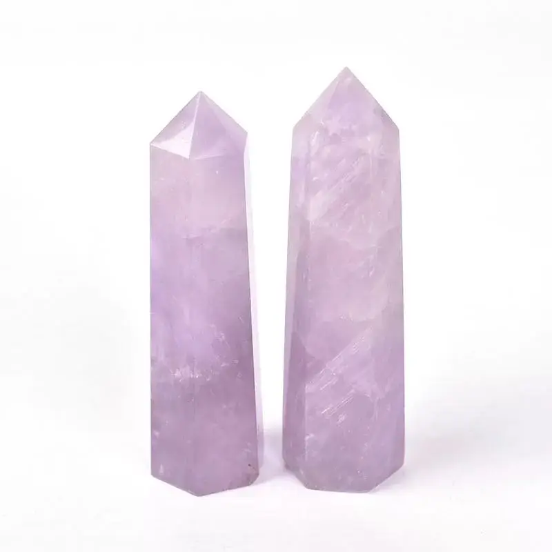 

MOKAGY 60mm-80mm Natural Amethyst Quartz Crystal Wand 1pc