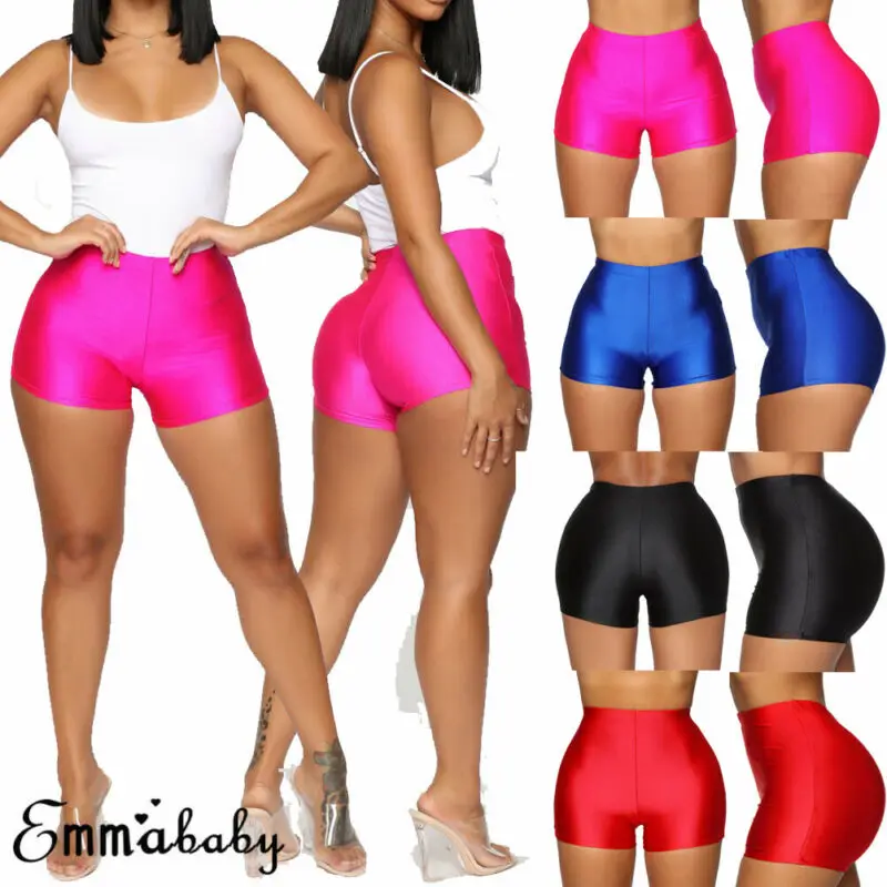 2020 повседневные спортивные шорты для тренажерного зала женские эластичные