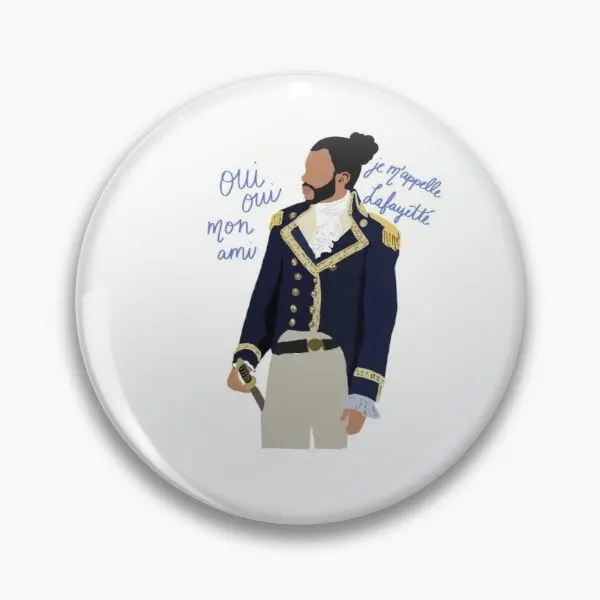 

Lafayette (Daveed Diggs) Hamilton Soft Enamel Pin Badge Badge Lapel Pin Brooch Jewelry for Women Fashion Gift