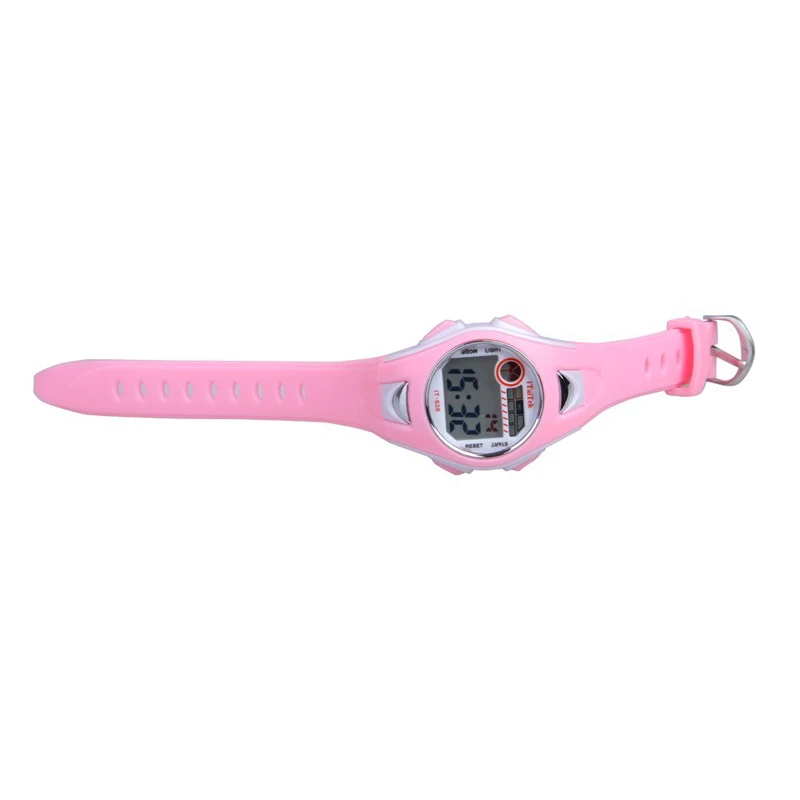 

Digital Watch For Children Boys Girls Fashion Novelty Swimming Sports Digital Wrist Watch Waterproof Pink