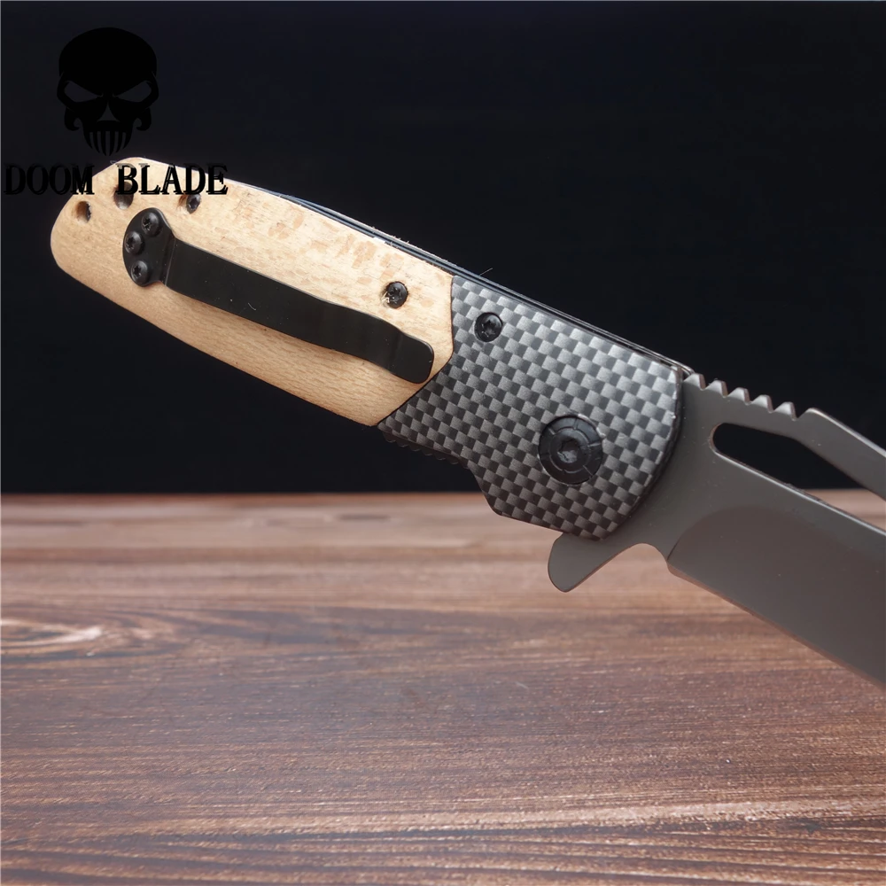 Быстрооткрывающиеся ножи с лезвием 201 мм 5CR15MOV складной тактический нож ручной