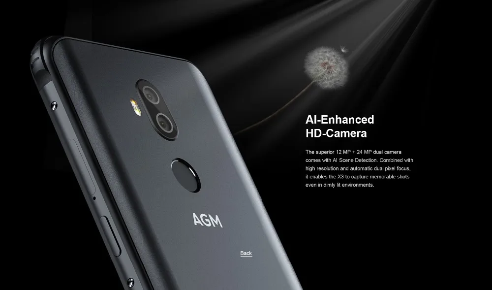 AGM X3 IP68 JBL настроенные динамики смартфон 5,9" экран 4100 мАч Android 8,1 NFC Беспроводное зарядное устройство AGM& JBL-Cobanding мобильный телефон